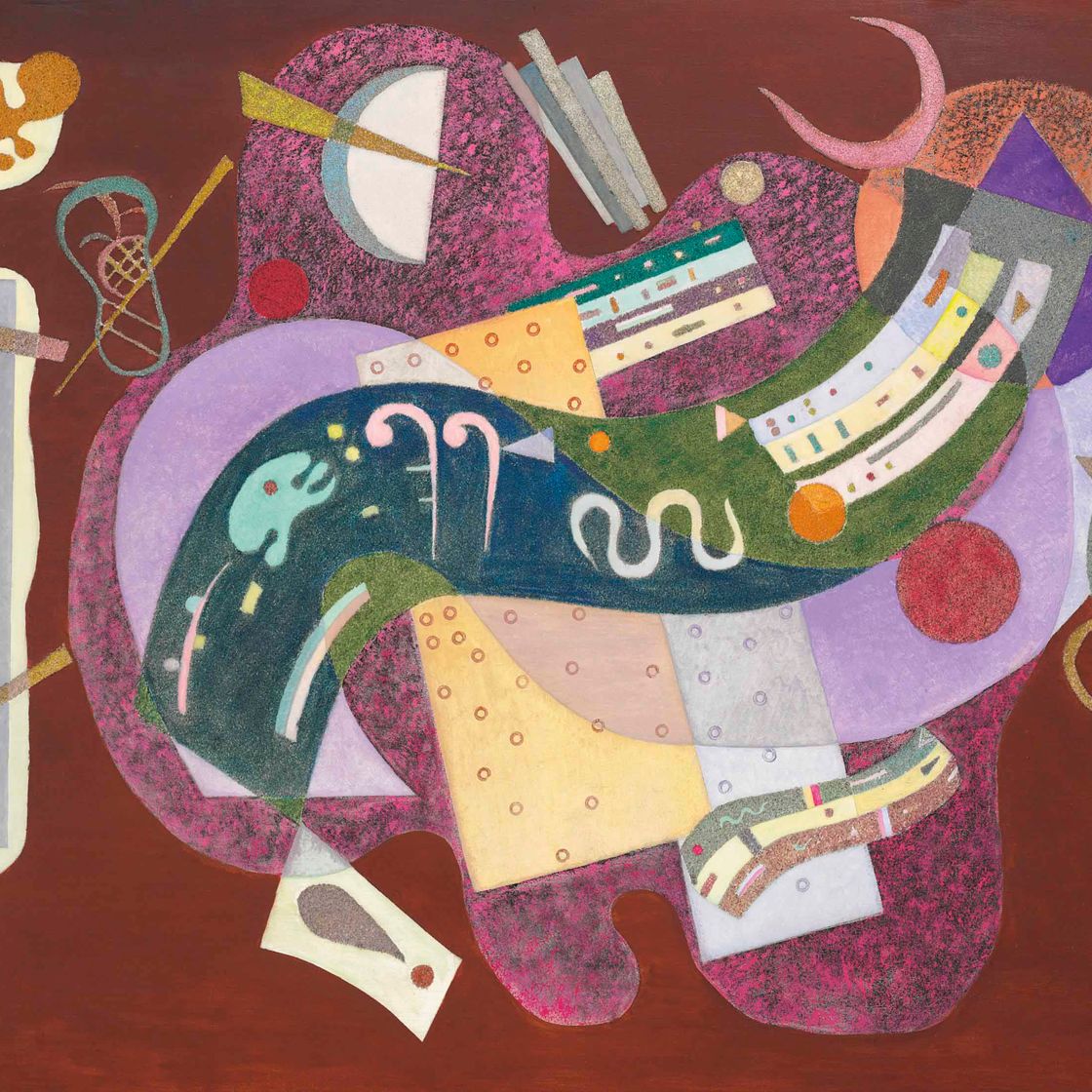 Wassily Kandinsky — Жесткость и курбе