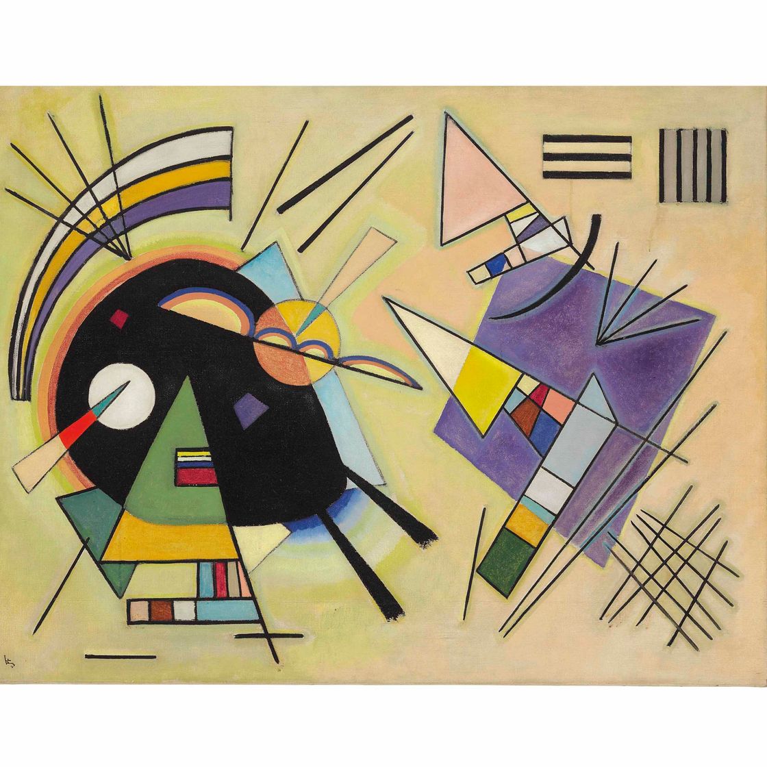 Wassily Kandinsky — Шварц и Виолетта