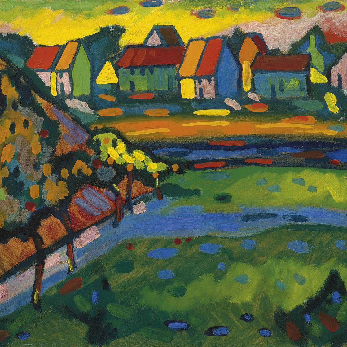 Wassily Kandinsky — Баварский лесопарк
