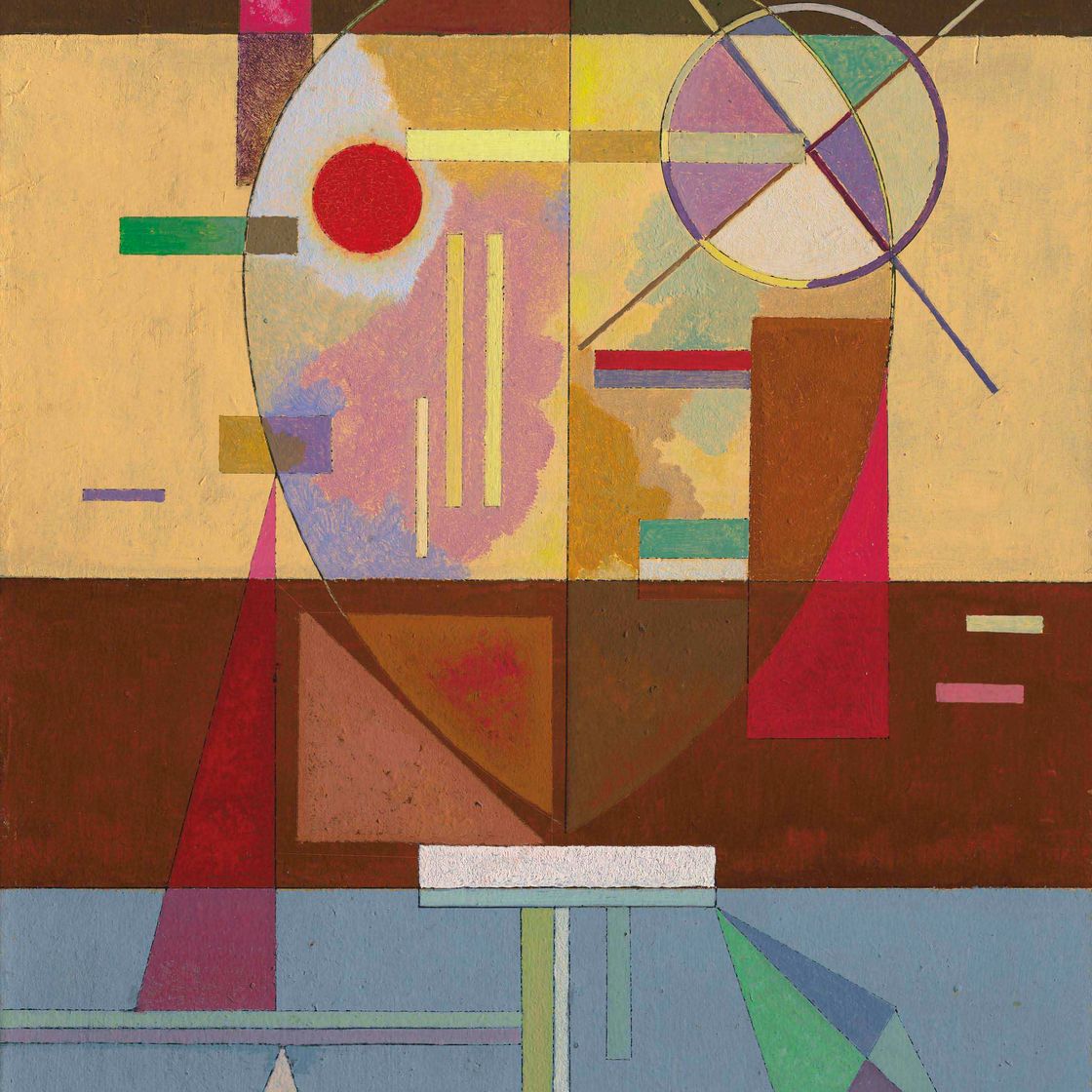Wassily Kandinsky — Zersetzte Spannung (Разрушенное напряжение)