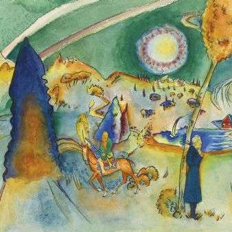 Wassily Kandinsky — Акварель для души Бьерре