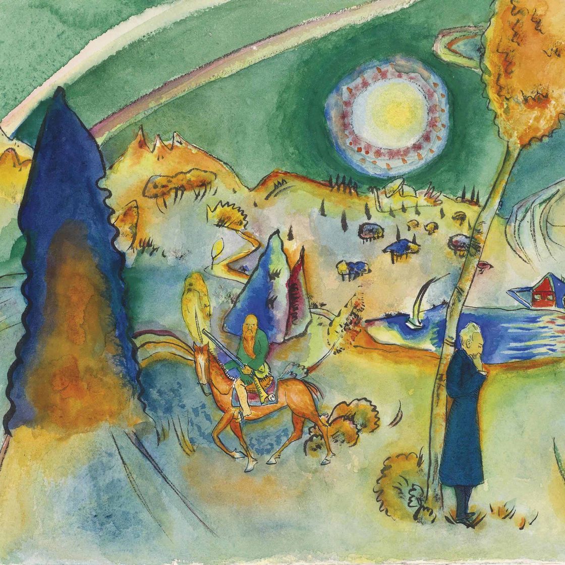 Wassily Kandinsky — Акварель для души Бьерре