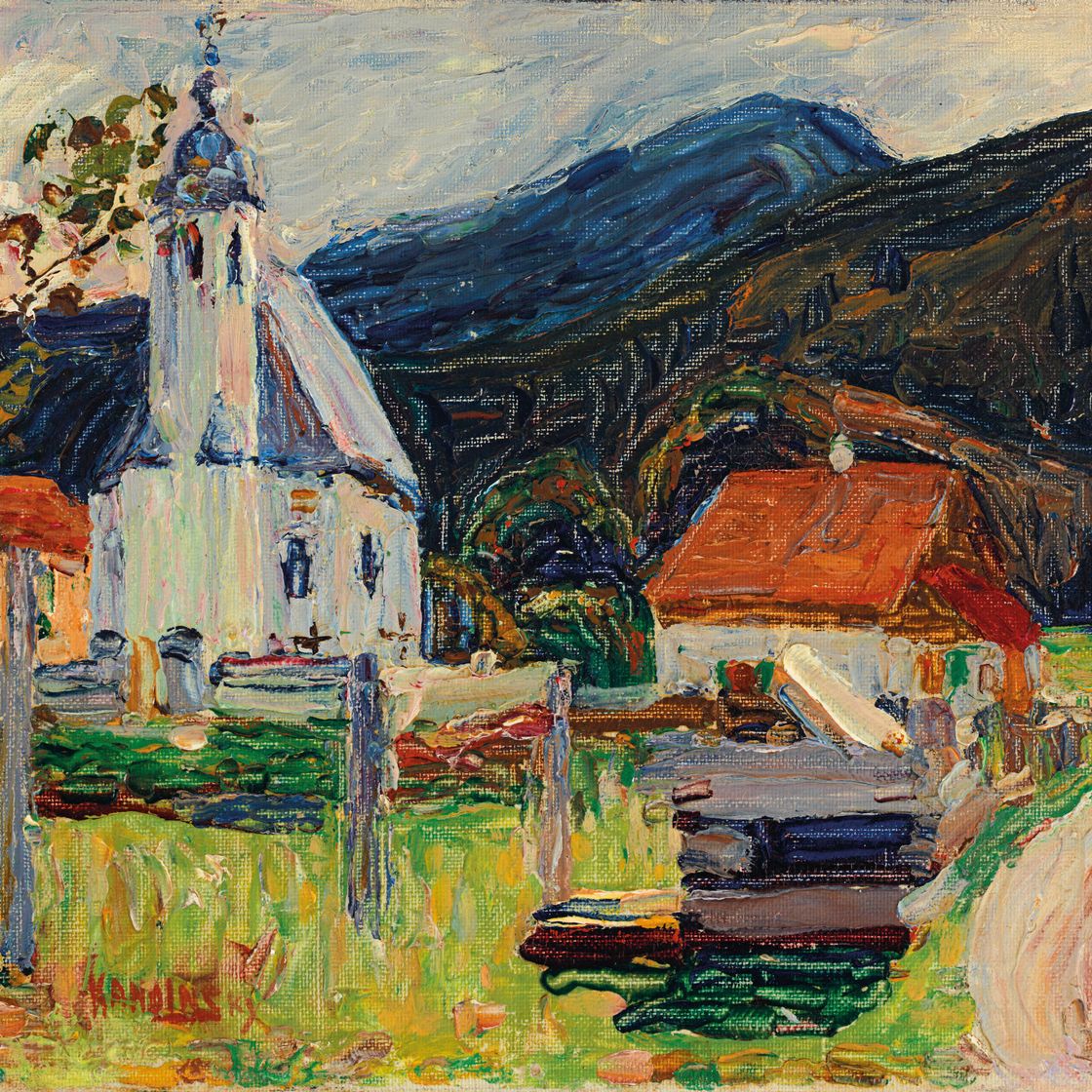 Wassily Kandinsky — Кохель—Дорфкирхе