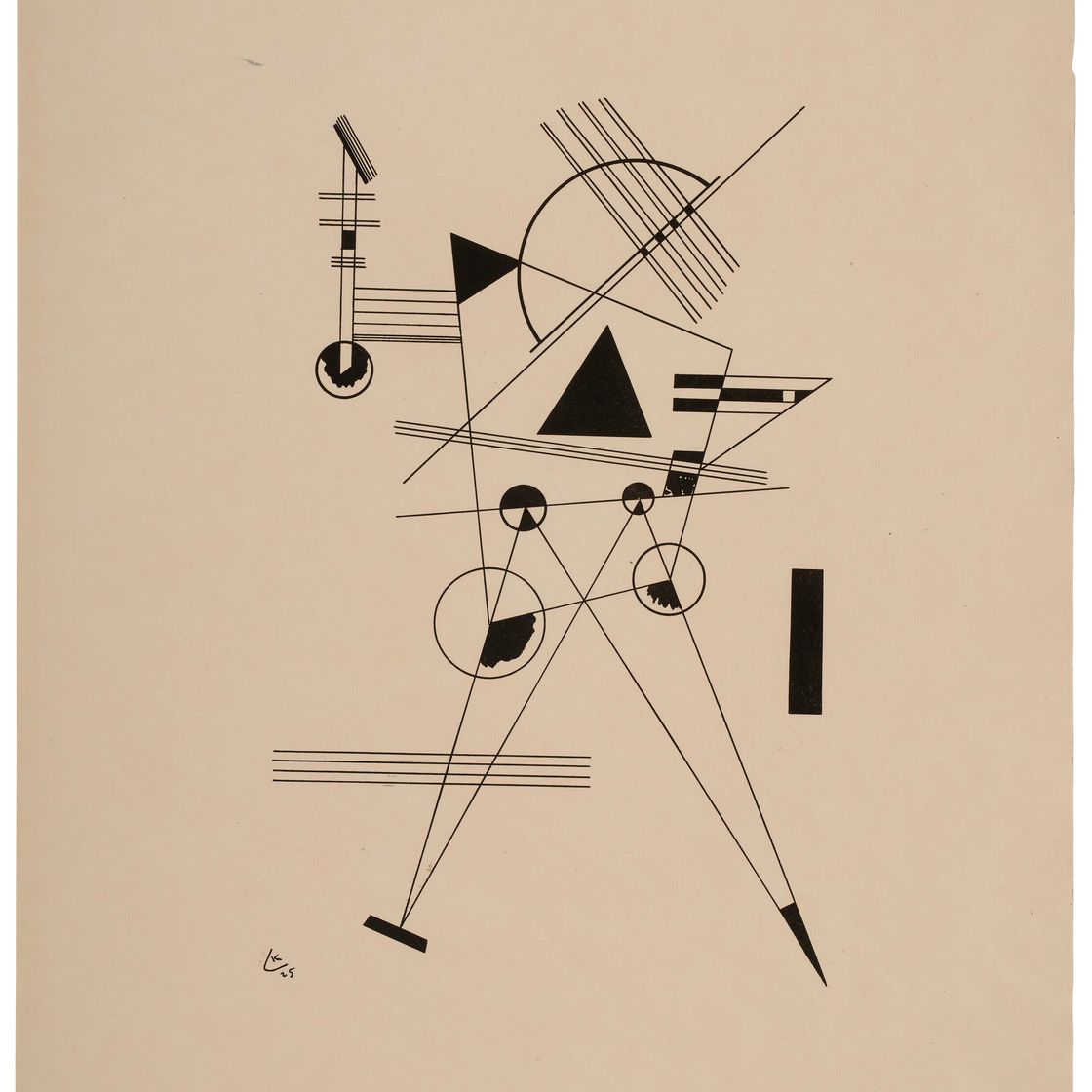 Wassily Kandinsky — Литография № 1