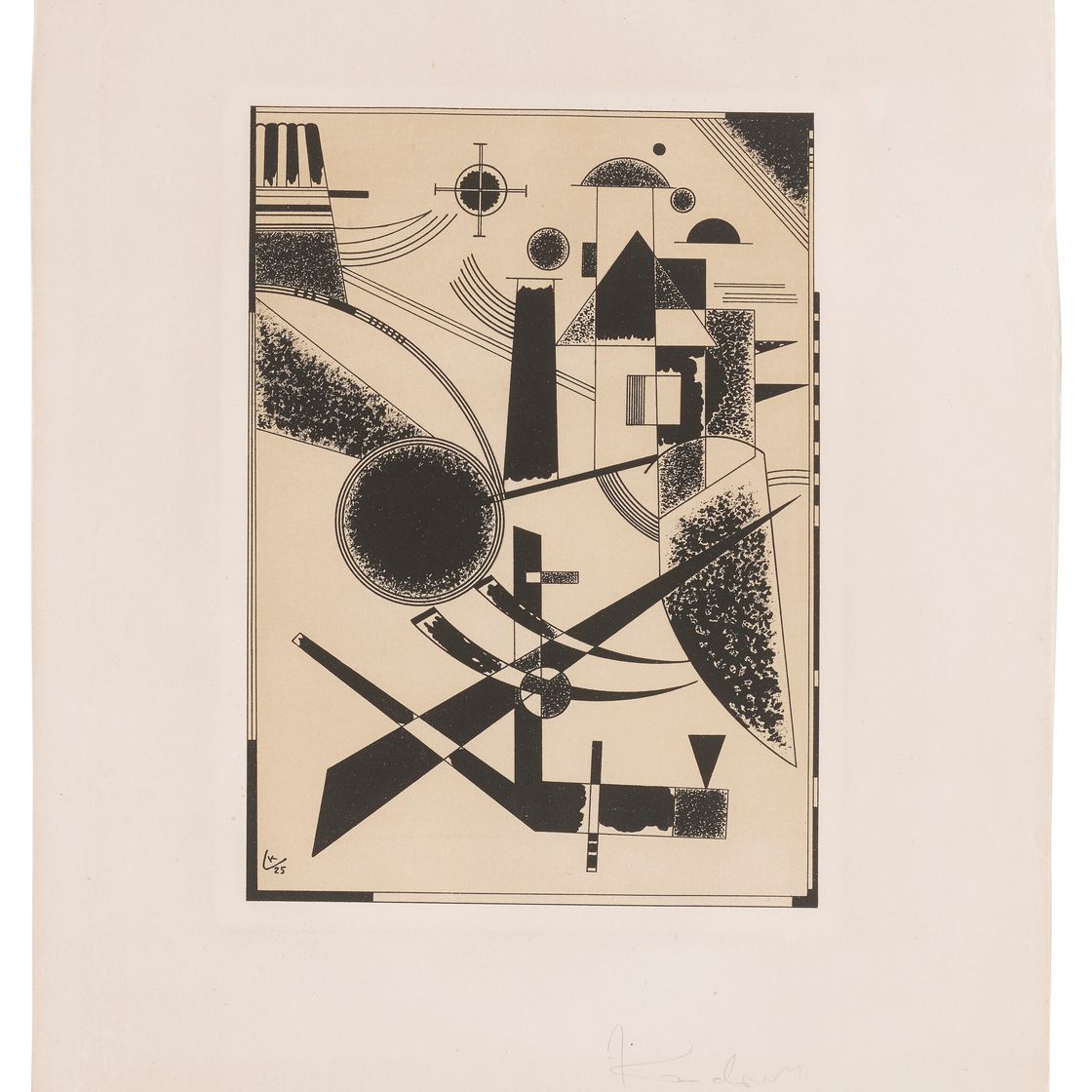 Wassily Kandinsky — Литография № III