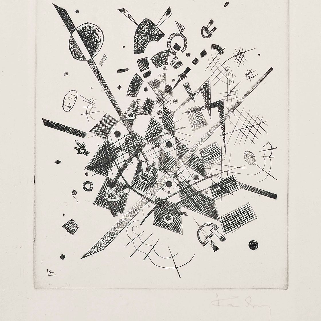 Wassily Kandinsky — Кляйне Вельтен IX