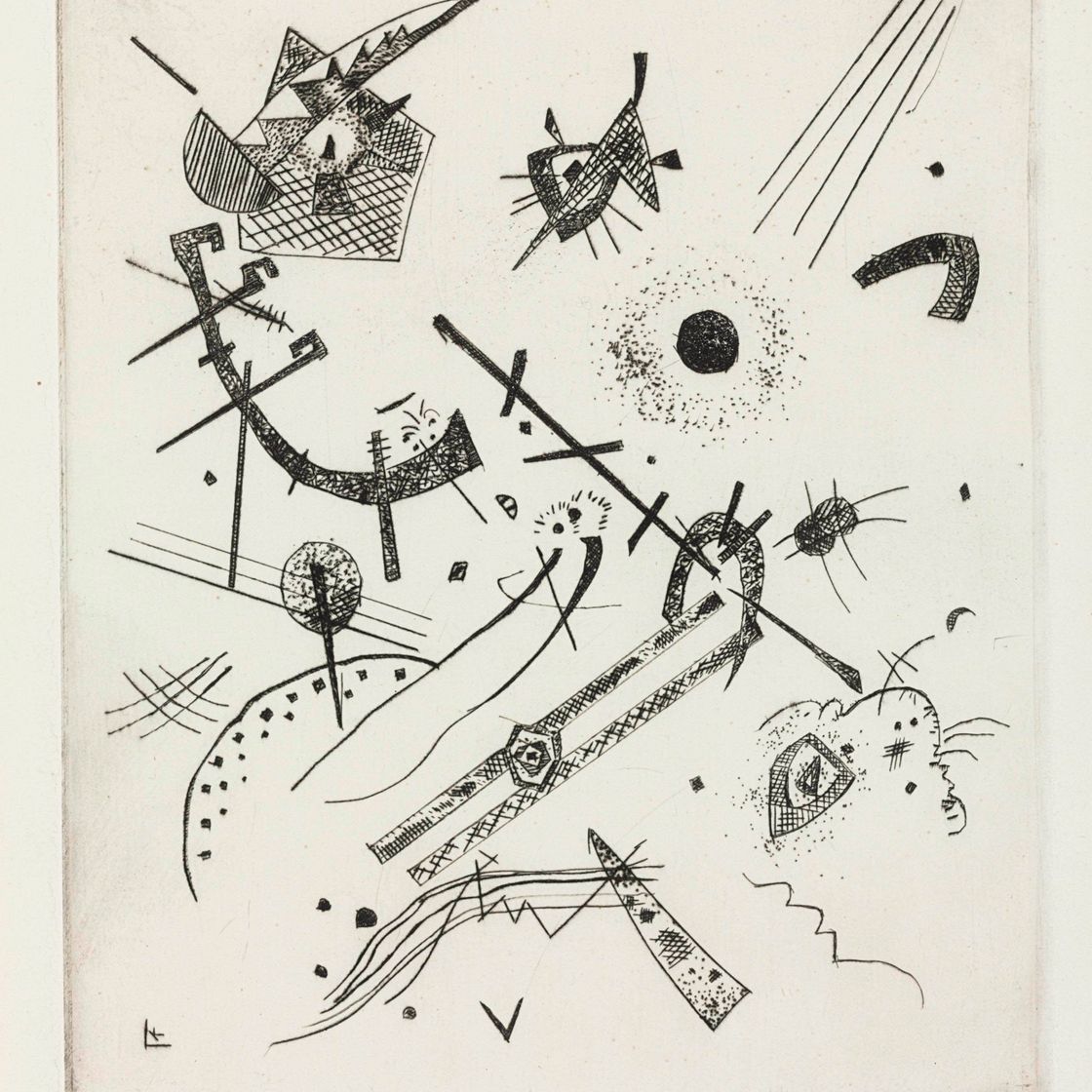 Wassily Kandinsky — Клейне Вельтен XI (р. 174)