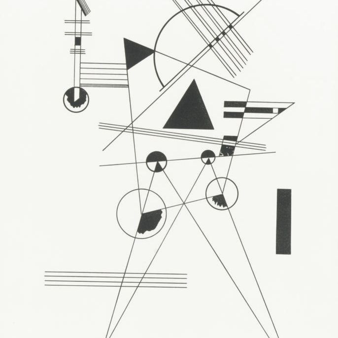 Wassily Kandinsky — Литография № I (Р. 185)