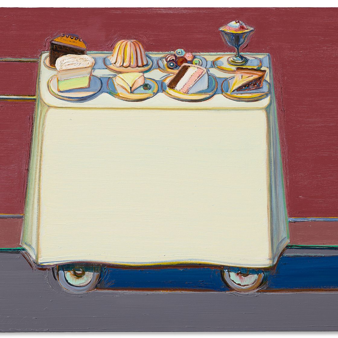 Wayne Thiebaud — Тележка для кафе, изображение 1