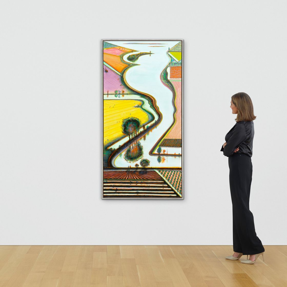 Wayne Thiebaud — Речной простор, изображение 4