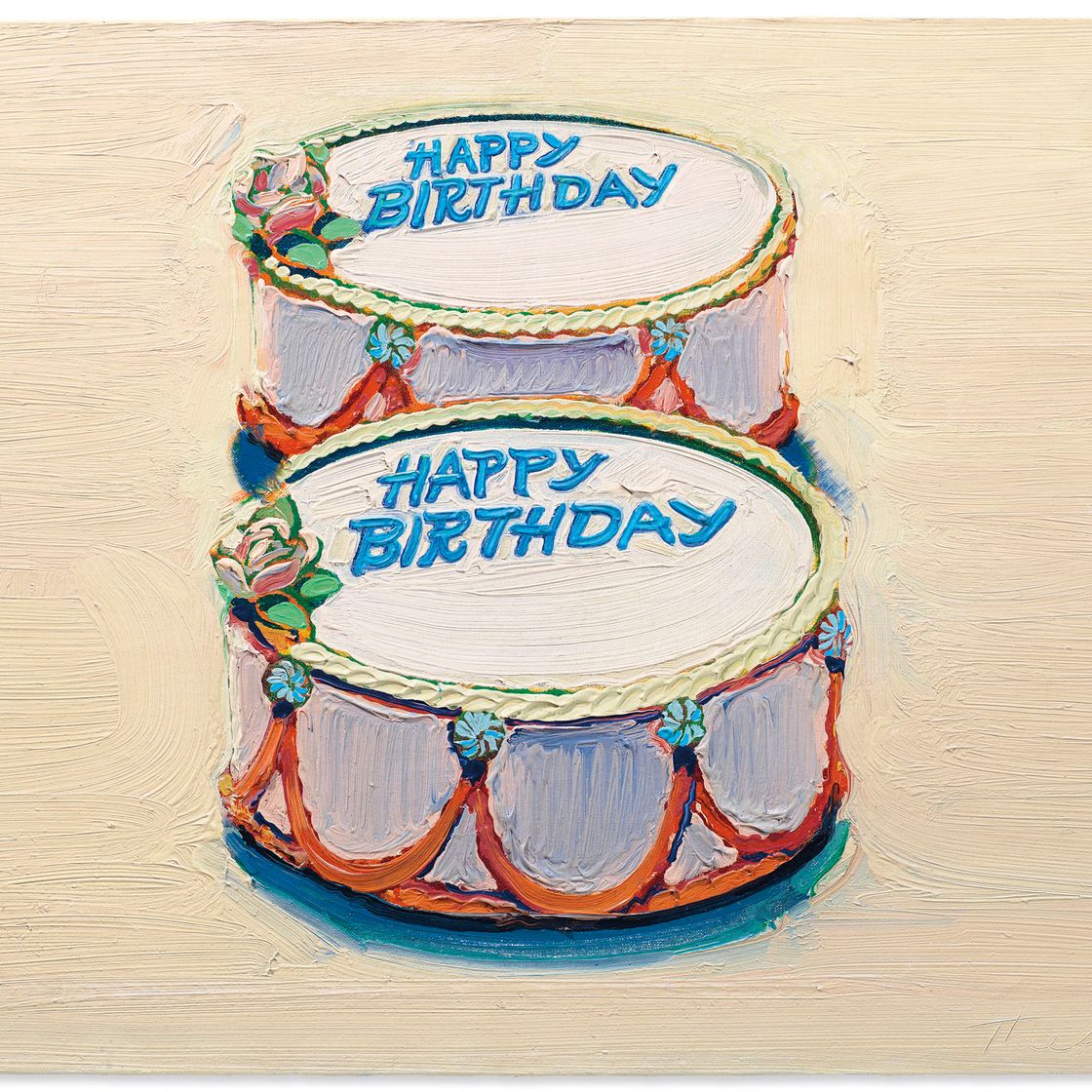 Wayne Thiebaud — С Днем Рождения