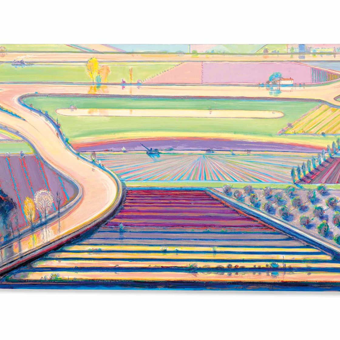 Wayne Thiebaud — Речные каналы