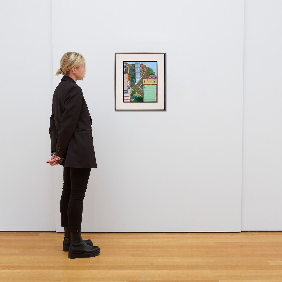 Wayne Thiebaud — Спускающийся по склону перекресток, изображение 5