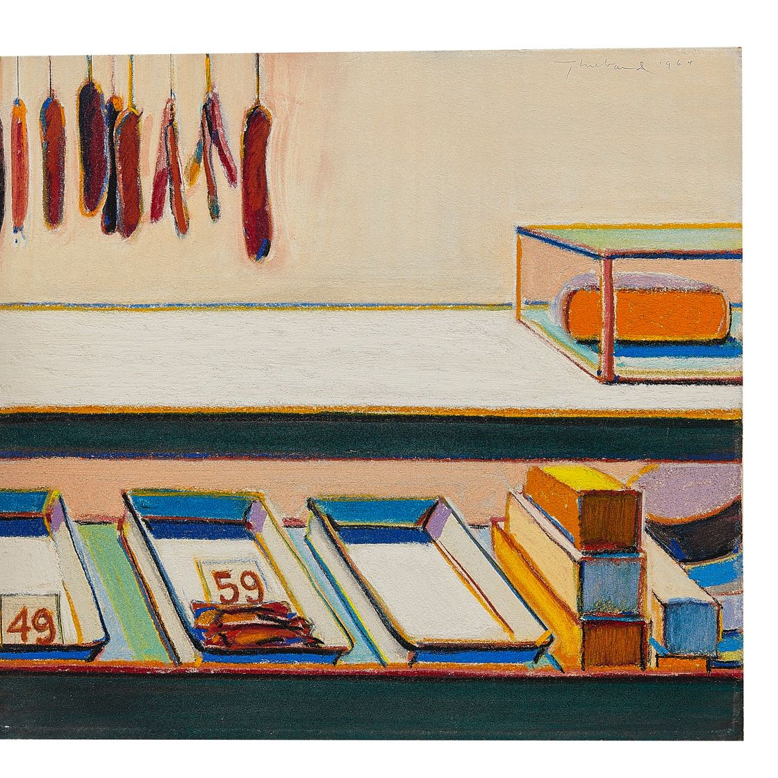 Wayne Thiebaud — Кабинет для прилавка с деликатесами, изображение 1