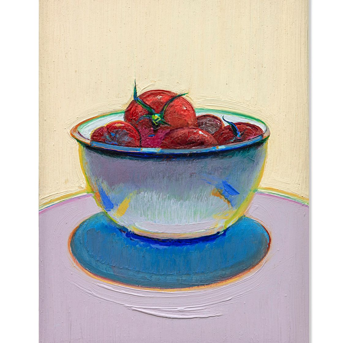 Wayne Thiebaud — Миска для помидоров, изображение 1