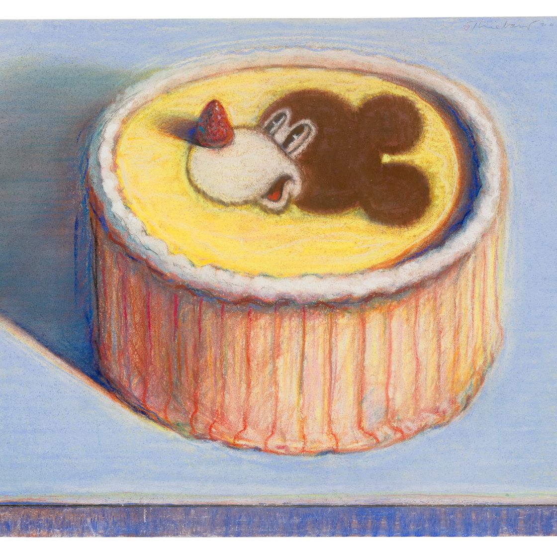 Wayne Thiebaud — Торт с Микки Маусом, изображение 1