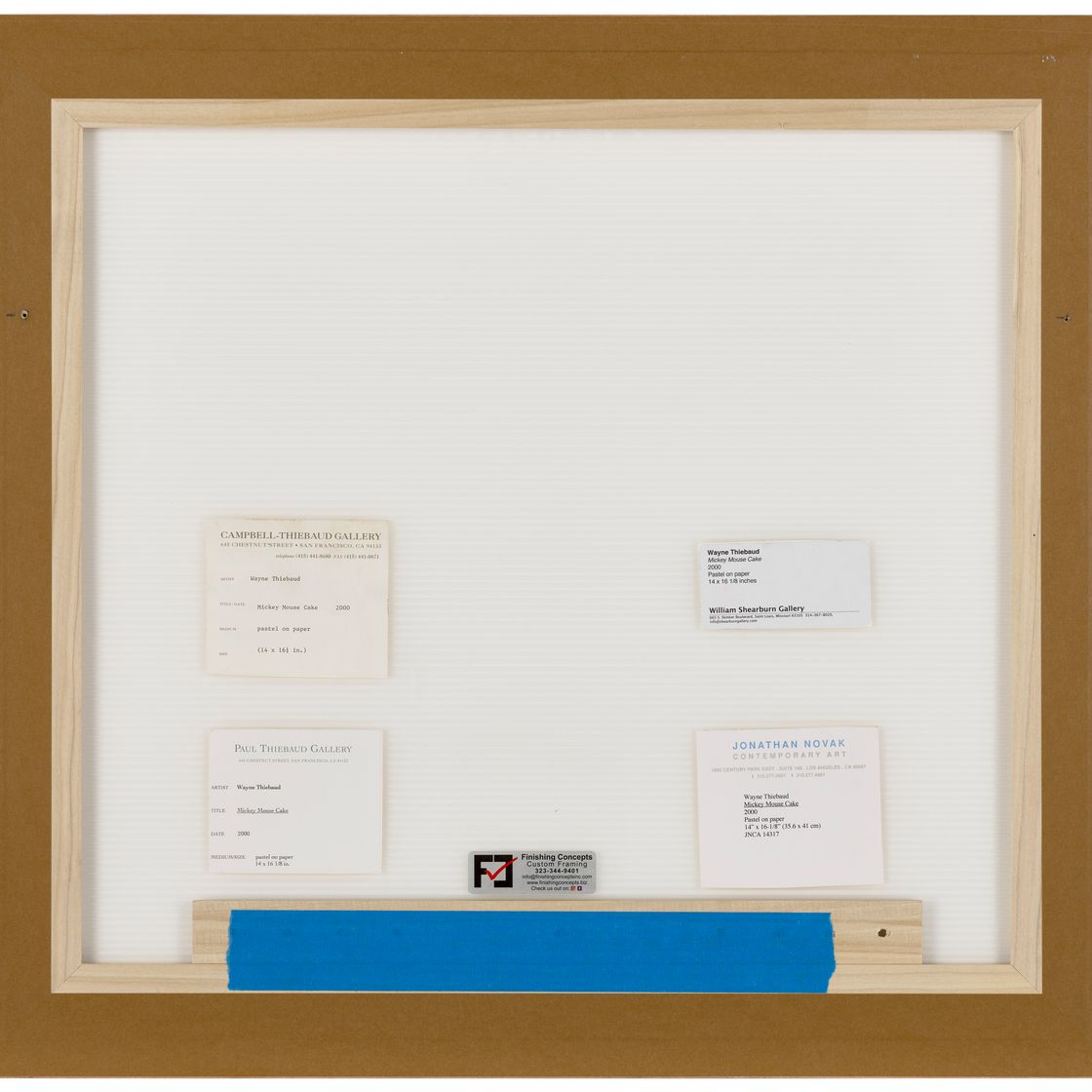 Wayne Thiebaud — Торт с Микки Маусом, изображение 3