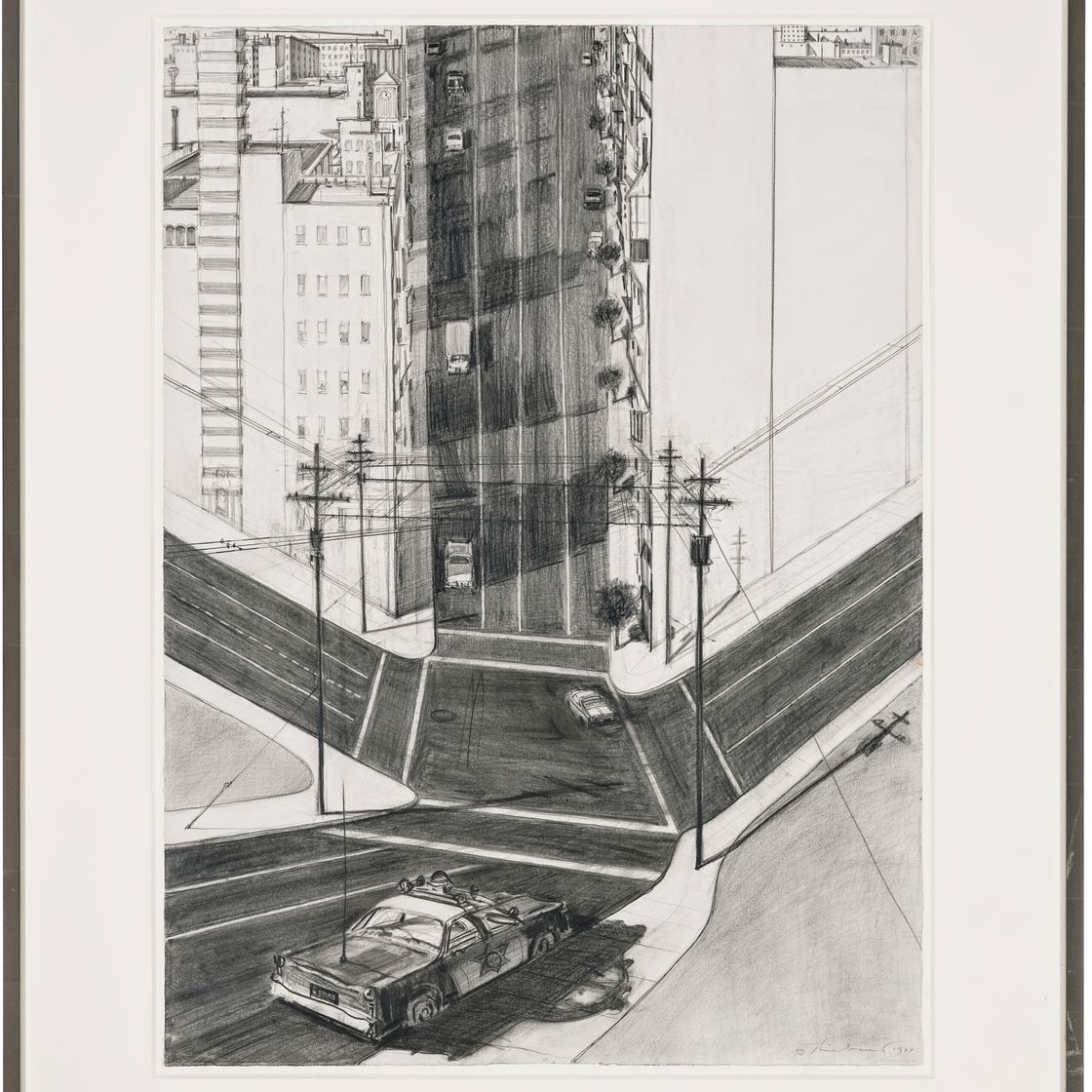 Wayne Thiebaud — Без названия (этюд для "Городской полицейской машины"), изображение 2