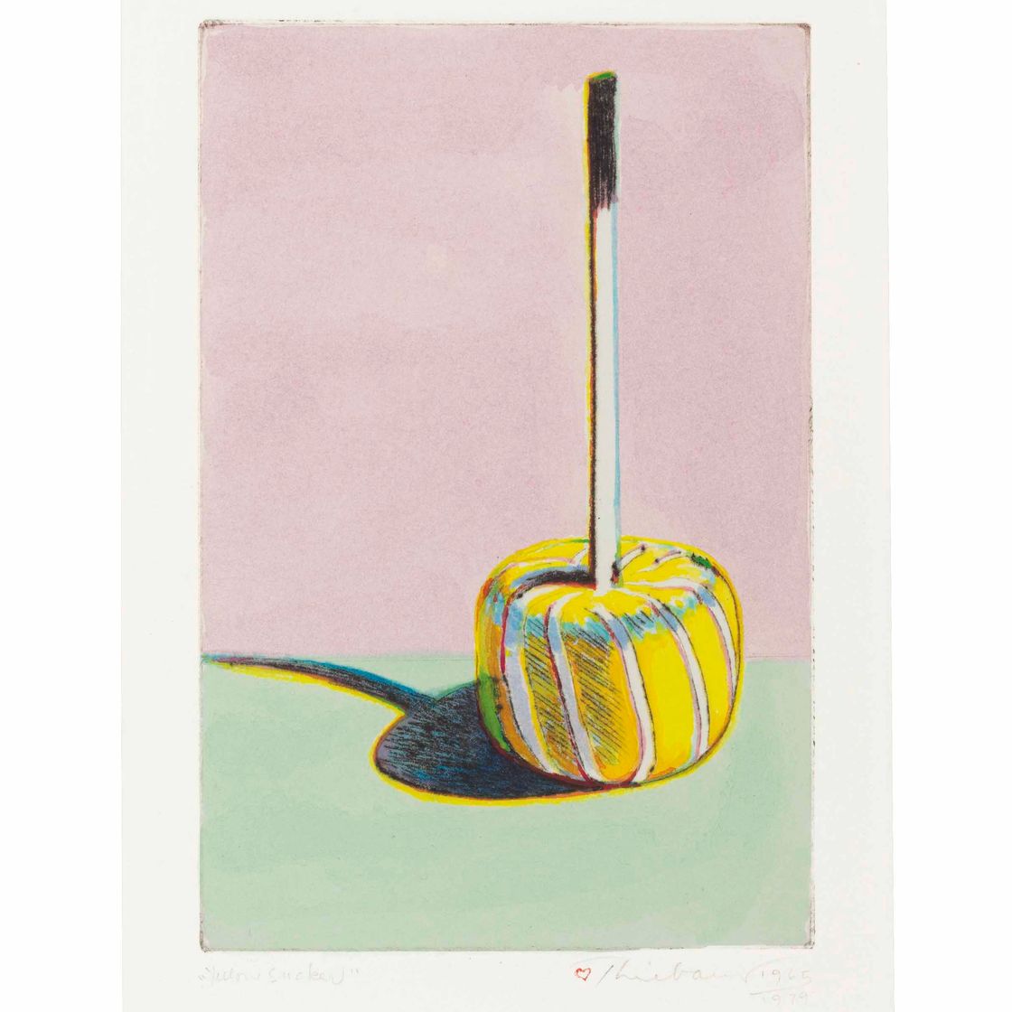 Wayne Thiebaud — Желтый сосунок