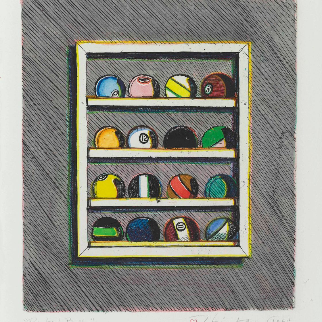 Wayne Thiebaud — Забитые мячи