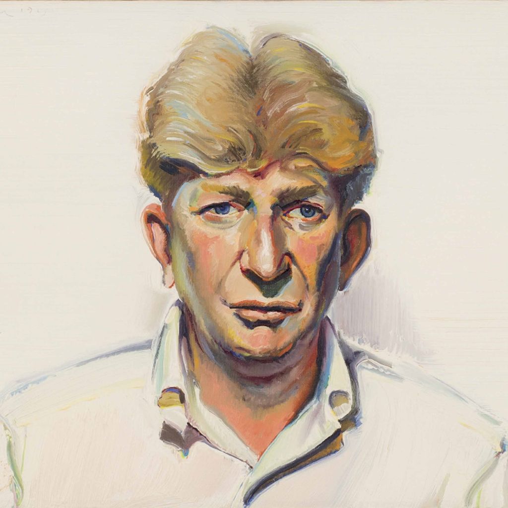 Wayne Thiebaud — Портрет Стерлинга Холлоуэя
