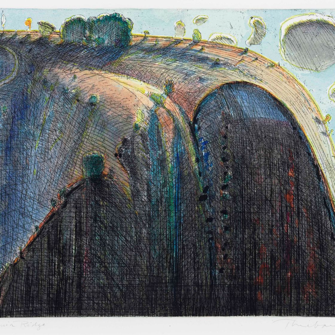 Wayne Thiebaud — Калифорнийский хребет