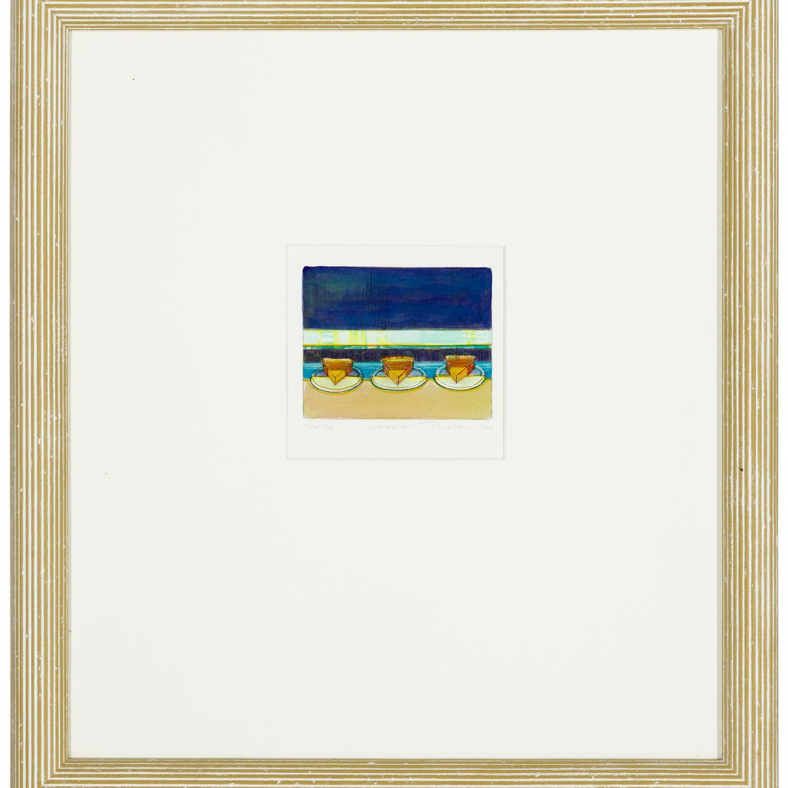 Wayne Thiebaud — Три пирога, изображение 2