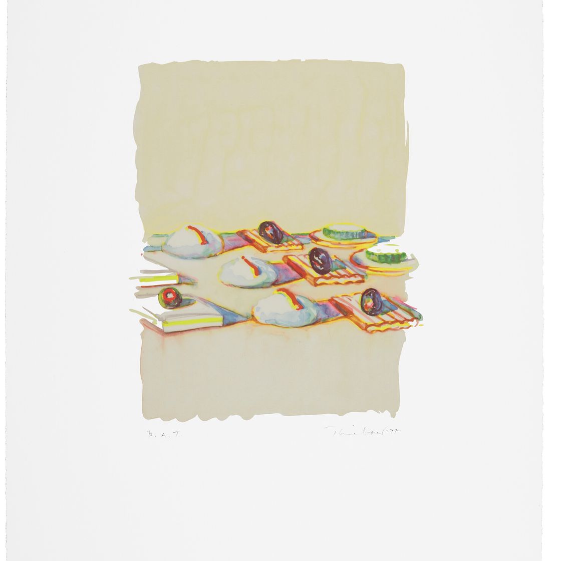 Wayne Thiebaud — Физиология вкуса, изображение 6