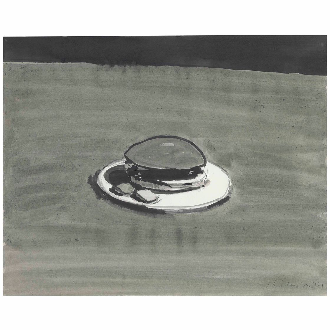 Wayne Thiebaud — Без названия (Гамбургер)