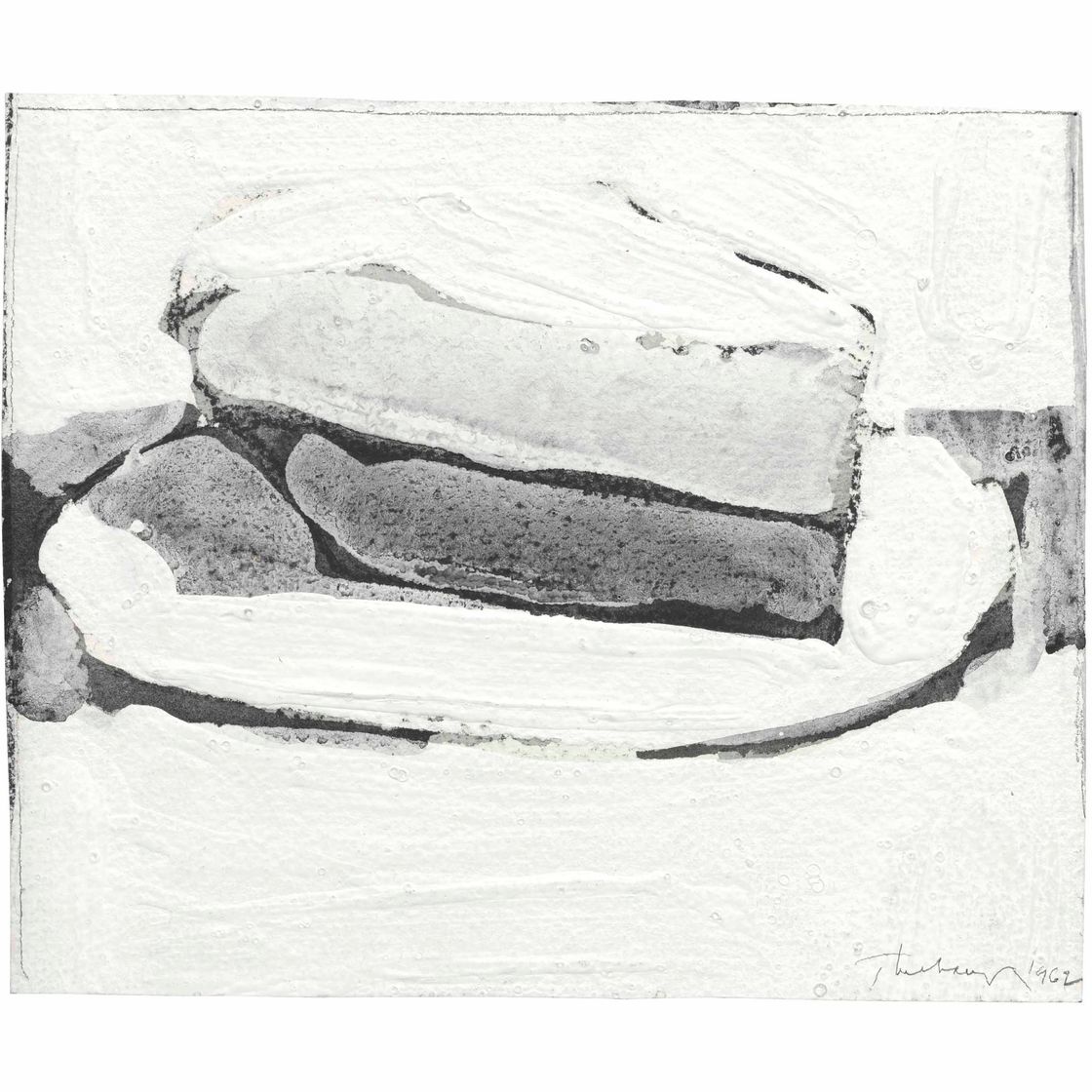 Wayne Thiebaud — Без названия (Кусочек пирога)