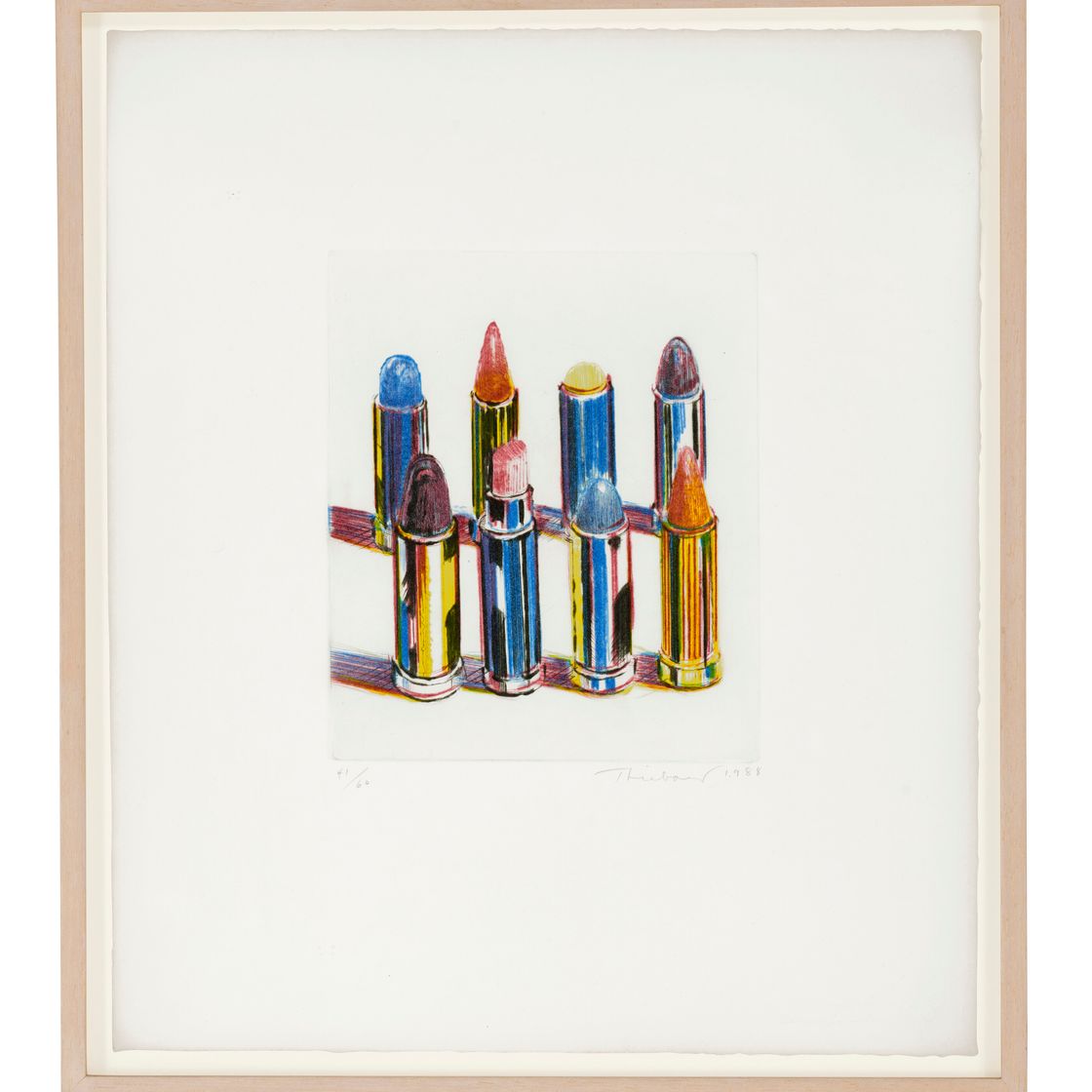 Wayne Thiebaud — Восемь помад для губ, изображение 2