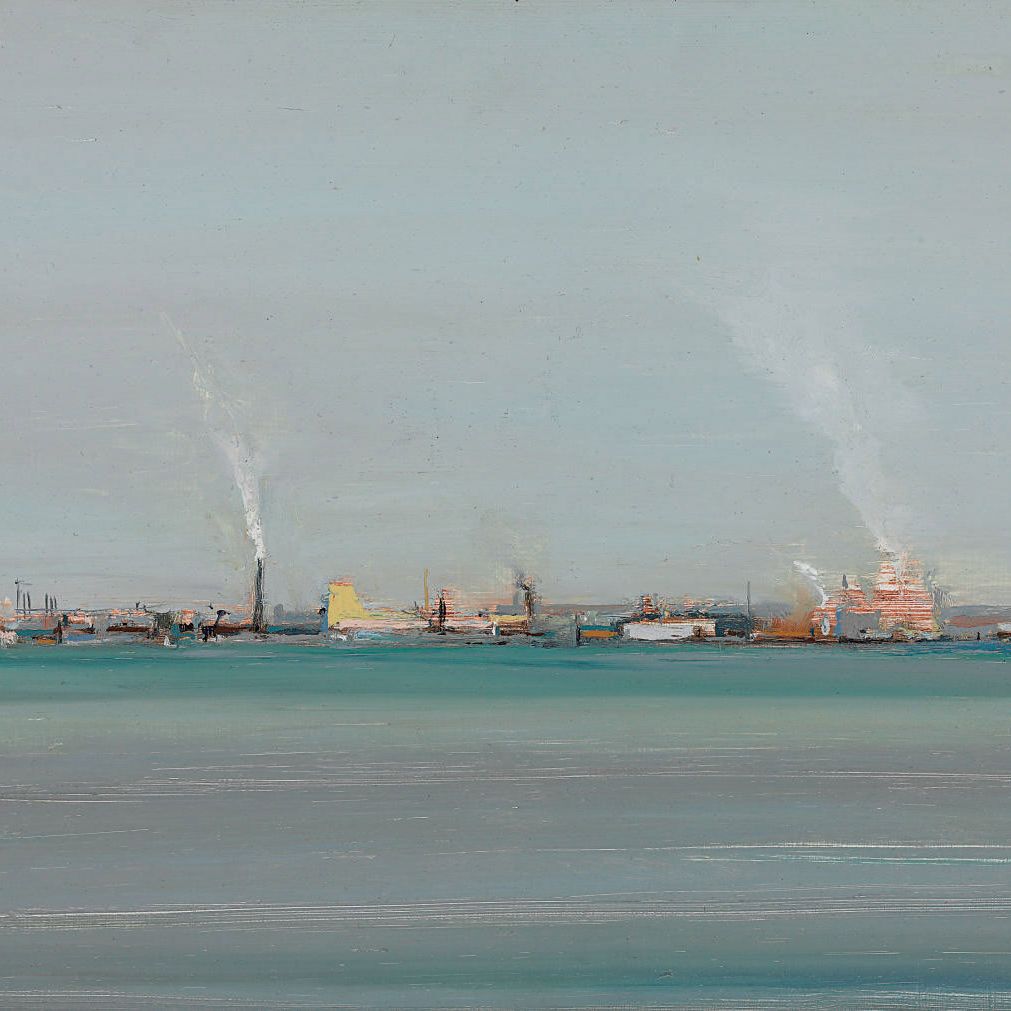 Wayne Thiebaud — Восточная бухта (вид на Аламеду)