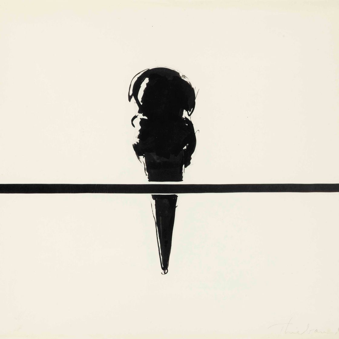 Wayne Thiebaud — Рожок мороженого