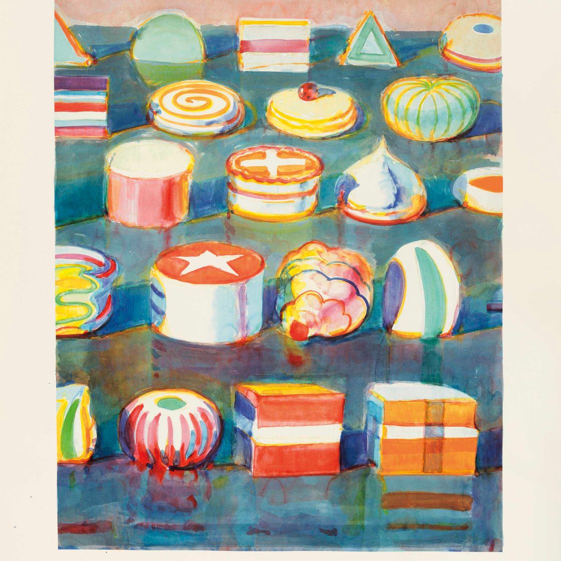 Wayne Thiebaud — Отображать строки