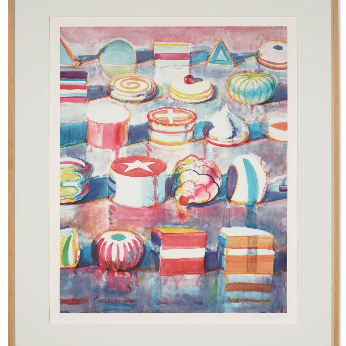 Wayne Thiebaud — Отображать строки, изображение 2