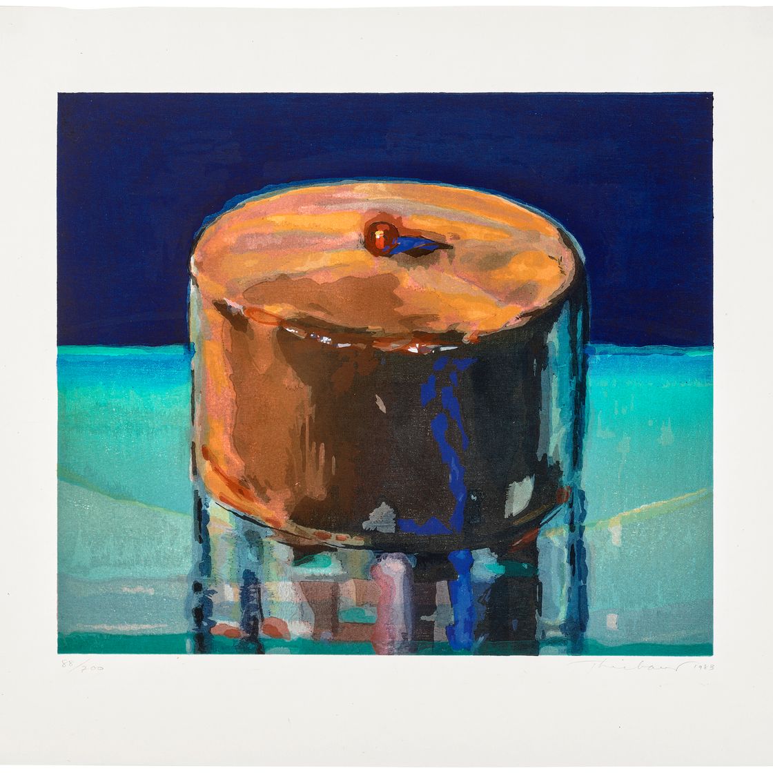 Wayne Thiebaud — Темный пирог, изображение 1
