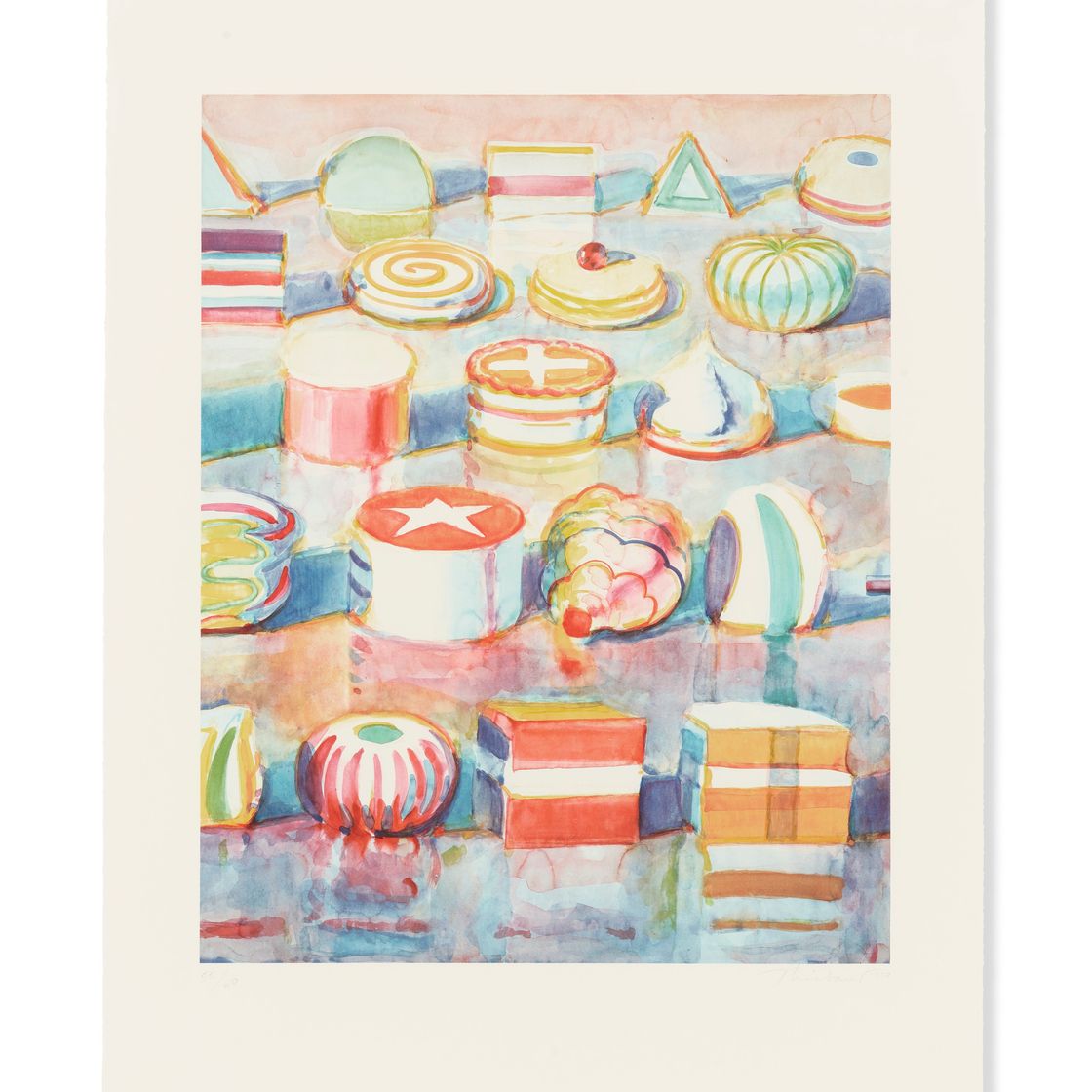 Wayne Thiebaud — Отображать строки