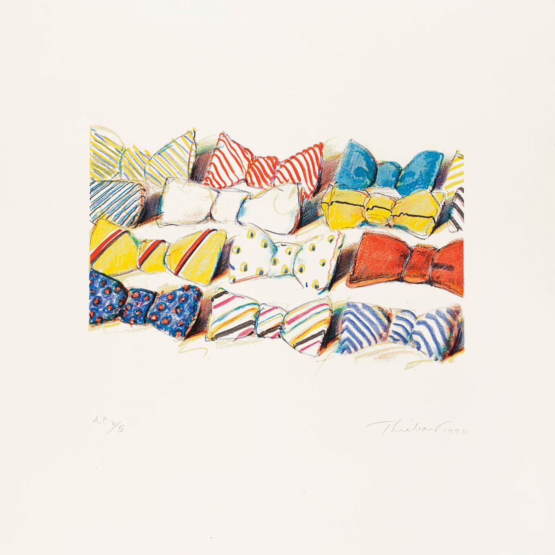 Wayne Thiebaud — Галстуки-бабочки
