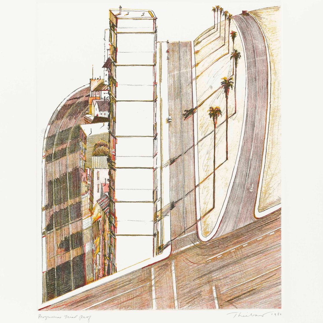 Wayne Thiebaud — Пальмовый хребет