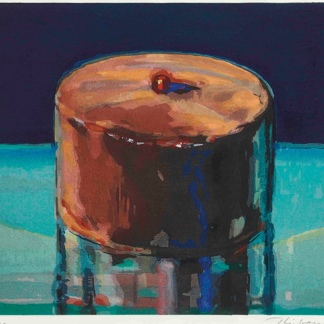 Wayne Thiebaud — Темный пирог