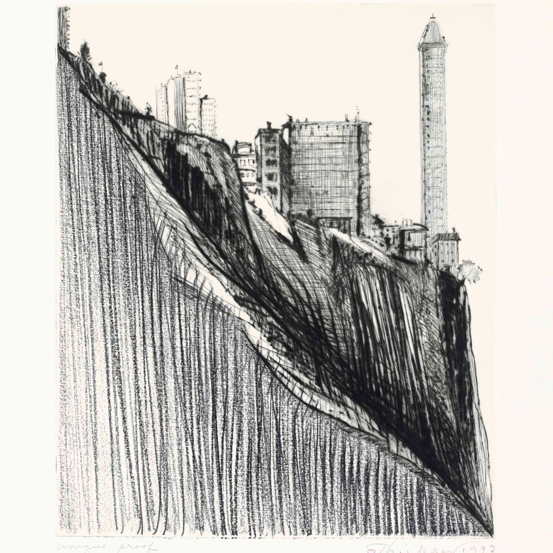 Wayne Thiebaud — Маринский хребет