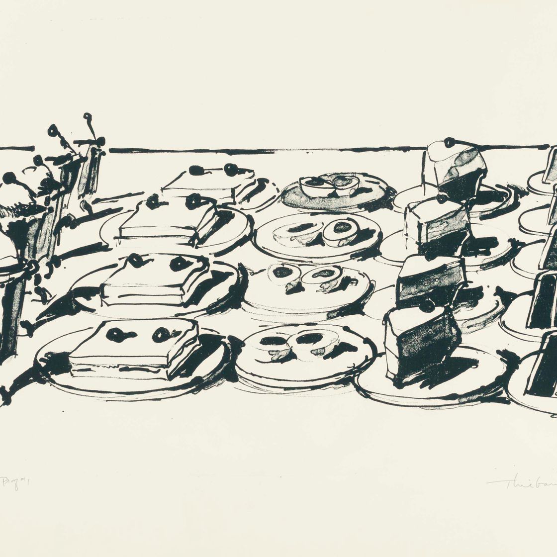 Wayne Thiebaud — Продуктовые ряды