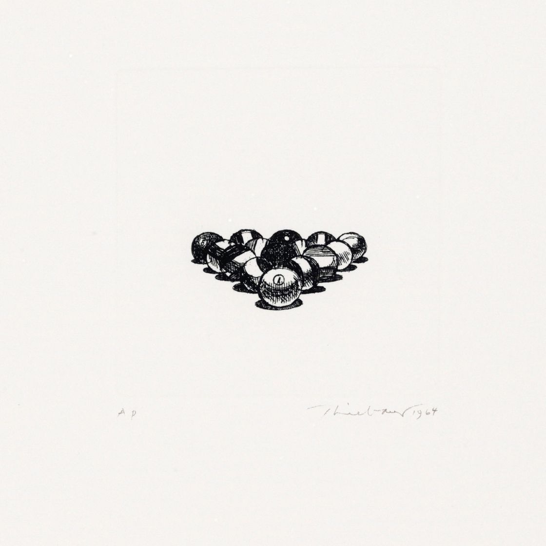 Wayne Thiebaud — Бильярдные шары
