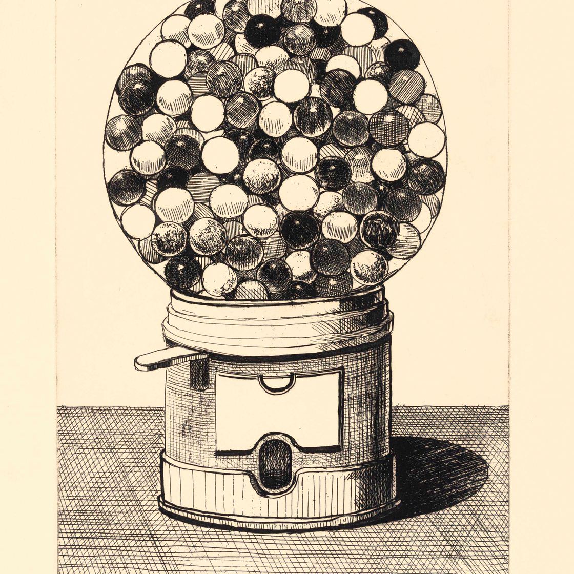Wayne Thiebaud — Машина для производства жевательной резинки