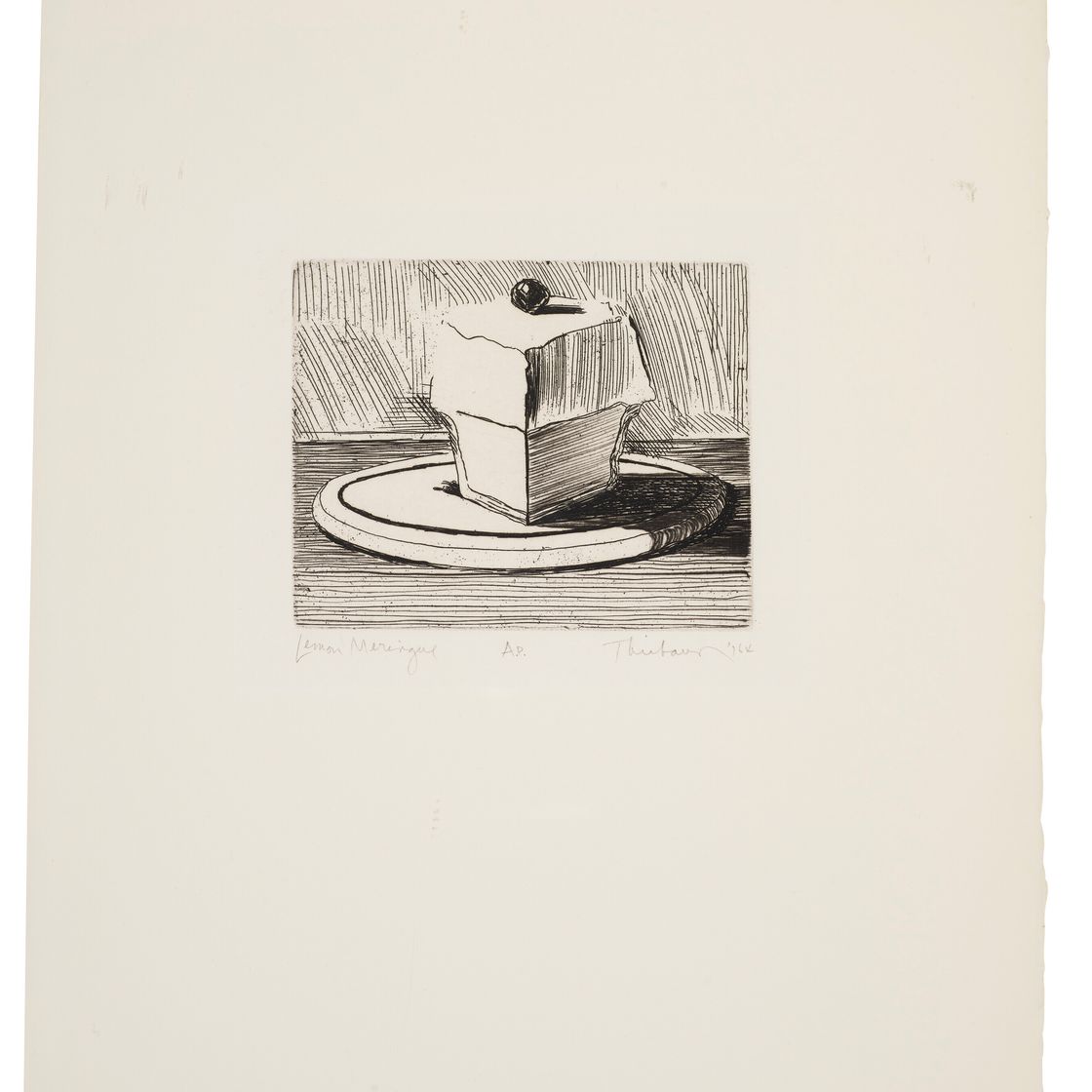 Wayne Thiebaud — Лимонное безе от Delights, изображение 1