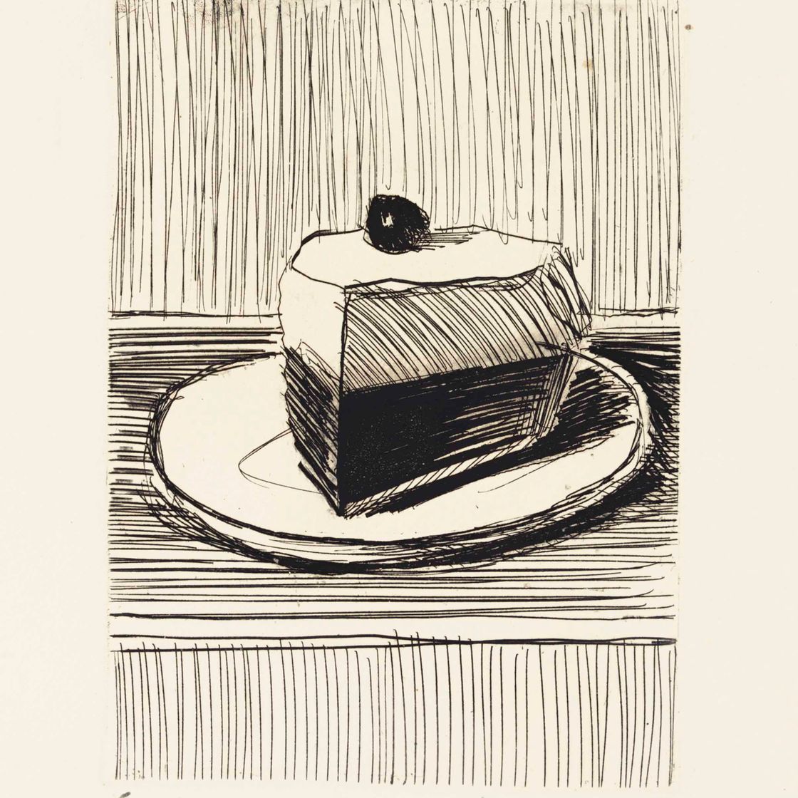 Wayne Thiebaud — Кусочек пирога