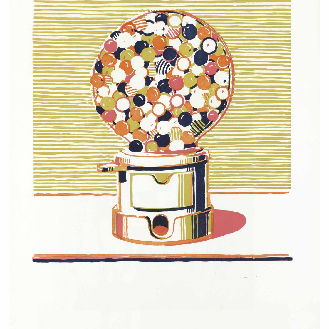 Wayne Thiebaud — Машина для производства жевательных резинок