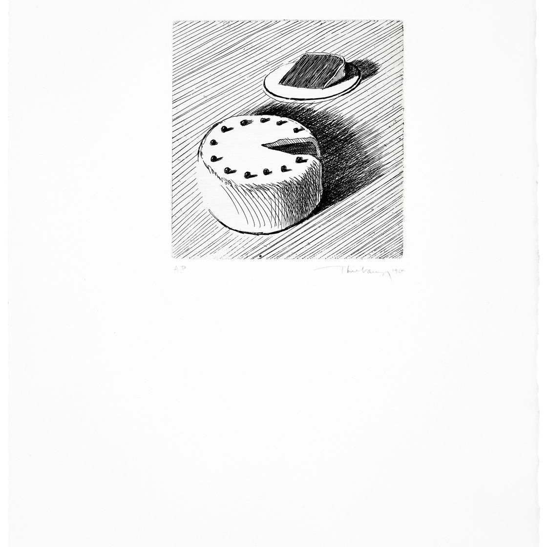 Wayne Thiebaud — Кокосовый пирог