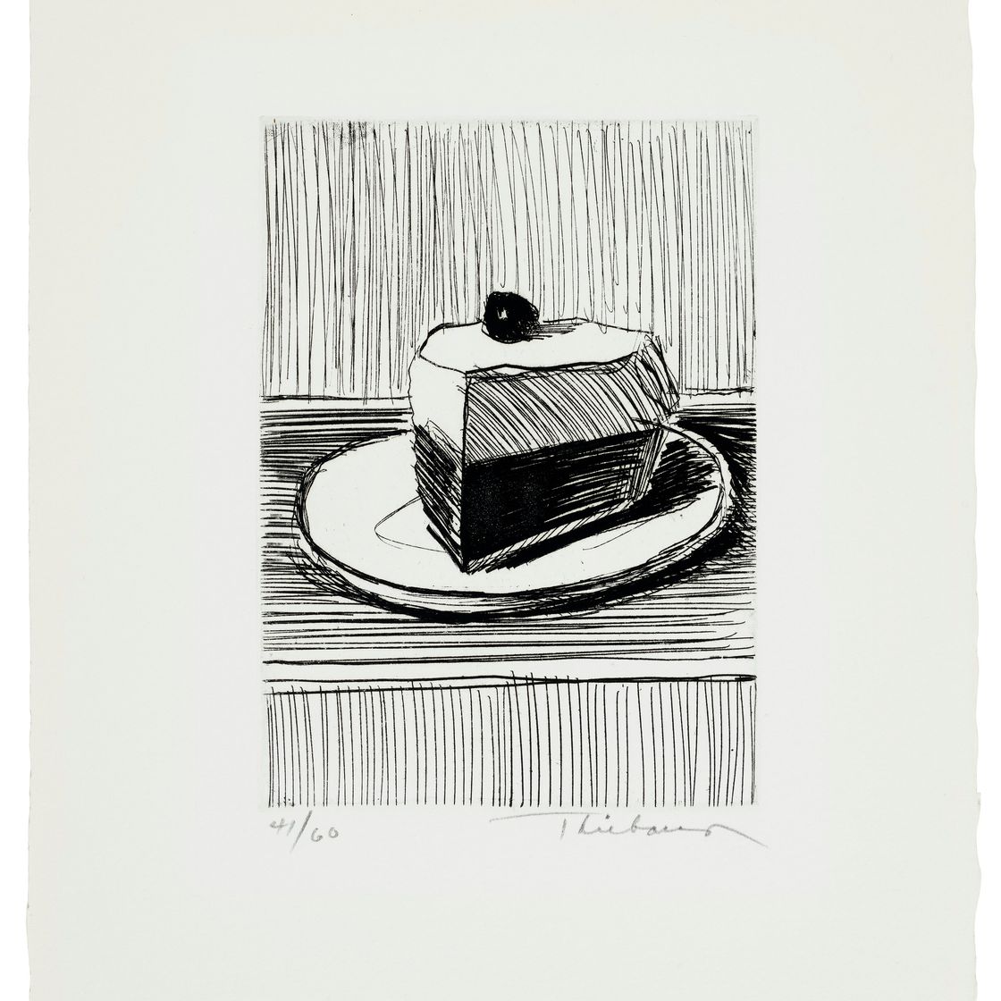 Wayne Thiebaud — Кусочек пирога, изображение 1