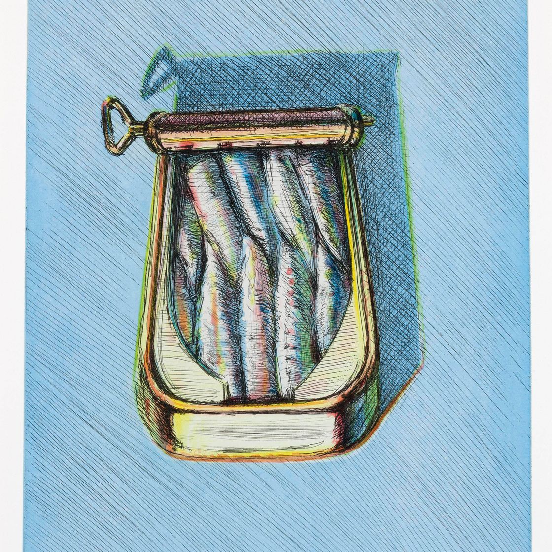 Wayne Thiebaud — Сардины